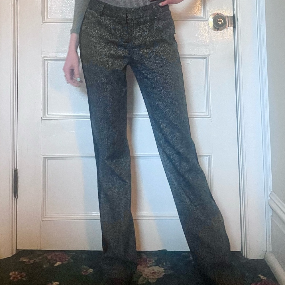 Women's Gray Suit Pants - Express 00